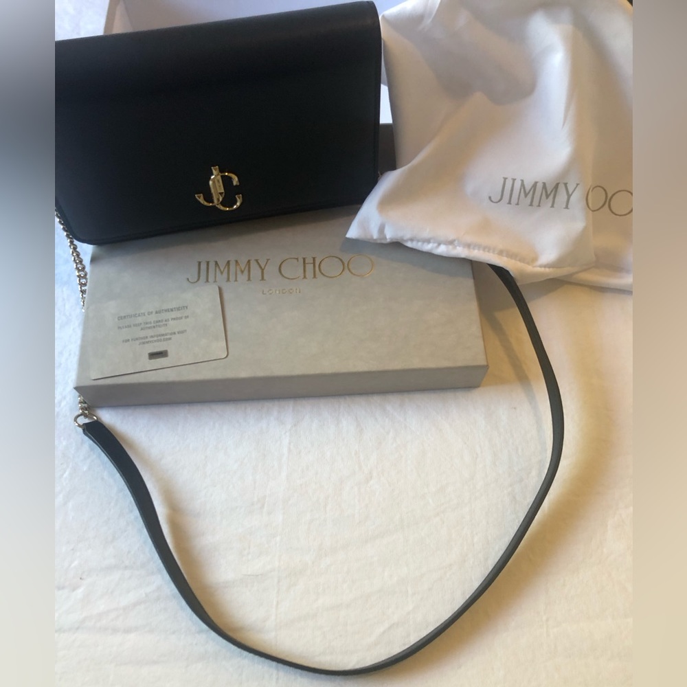 Jimmy Choo black purse